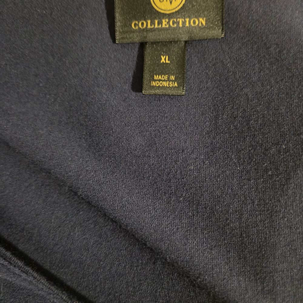 JM Collection Navy Tank Top XL - Picture 4 of 8